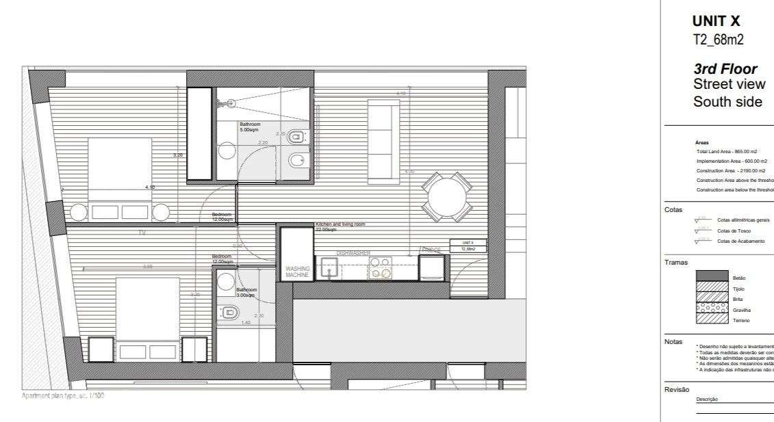 T2 c/ Terraço em Condomínio de Luxo no Bonfim - Grande imagem: 3/3
