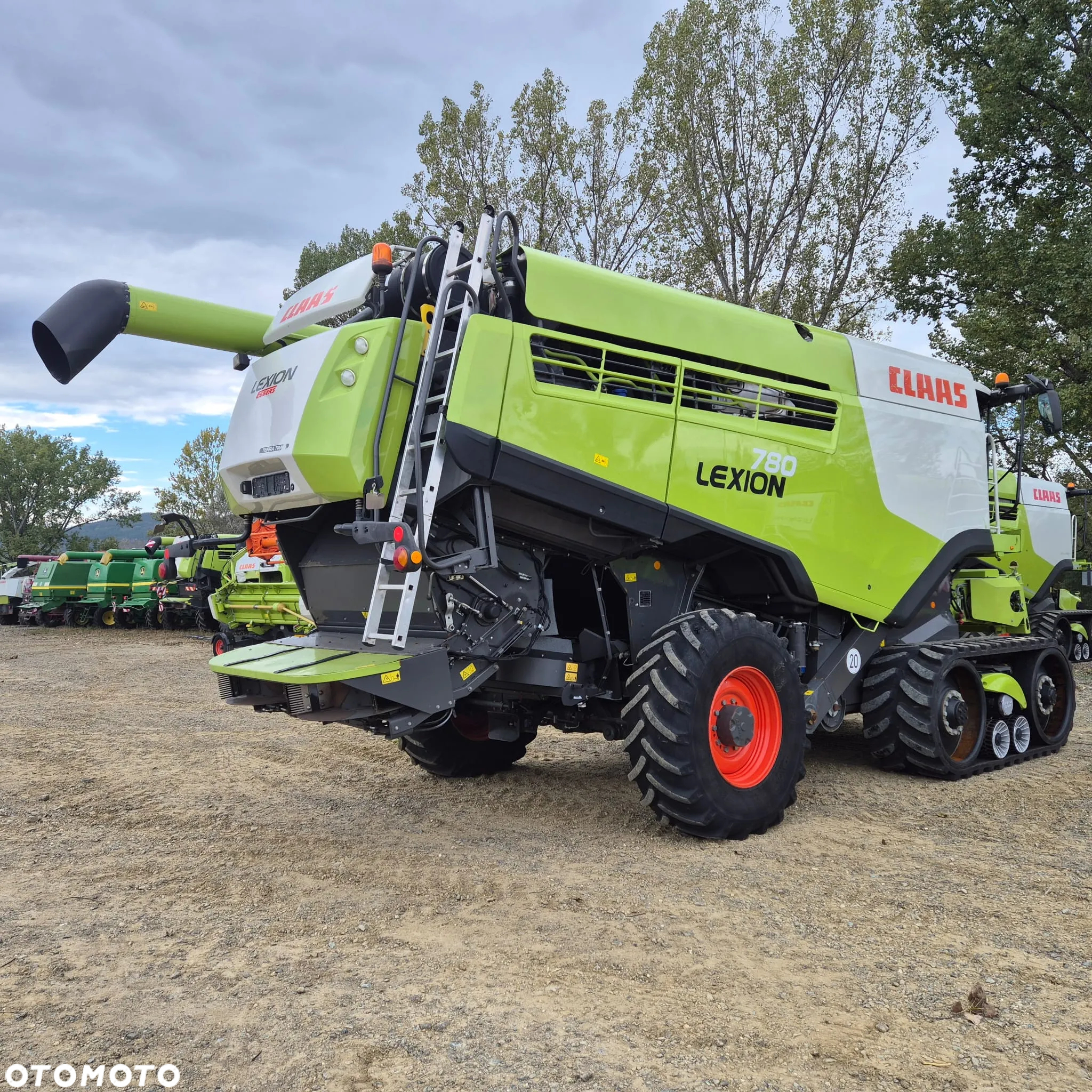Claas Lexion 780TT(4x4) z hederem - 25