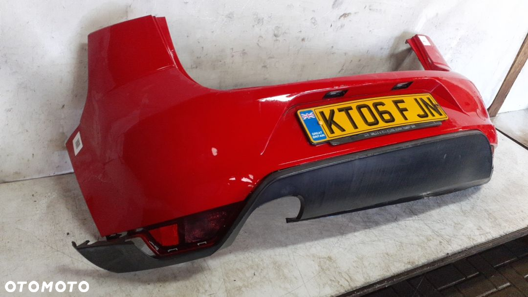 + ZDERZAK TYŁ TYLNY DO SEAT ALTEA LS3H CZERWONY - 4