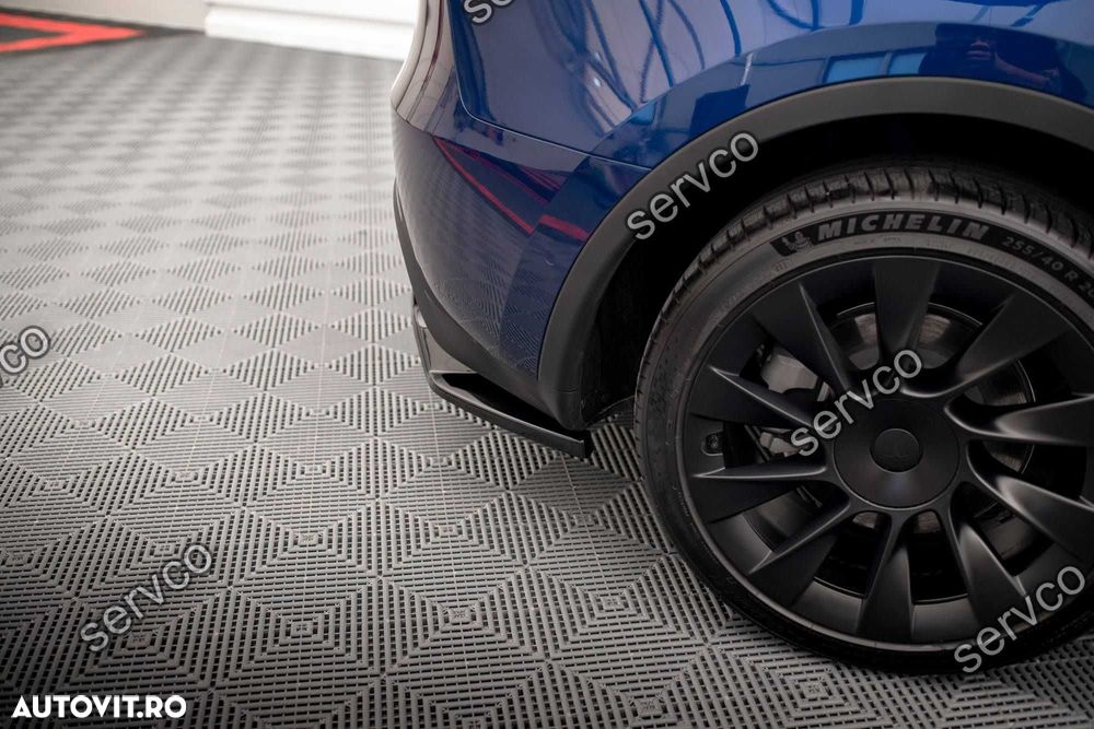 Prelungire splitter bara spate Tesla Model Y 2020- v1 - Maxton Design - 3