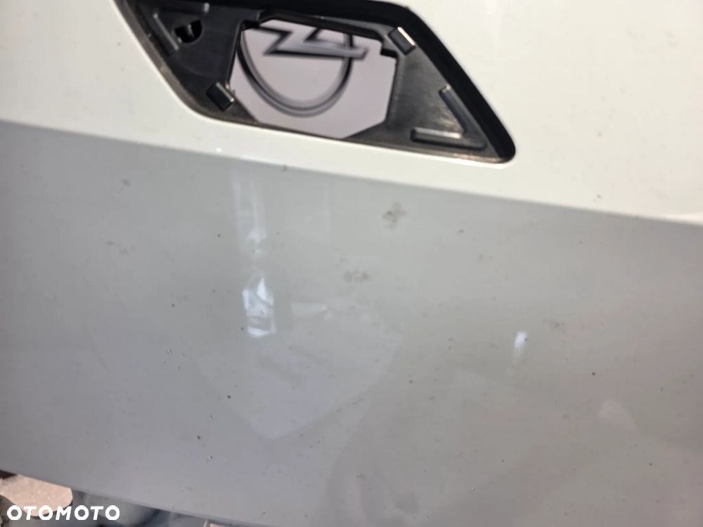 SKODA OCTAVIA 3 III LIFT 16- 5E0 ŁADNY ZDERZAK PRZEDNI PRZÓD NA SPRYSKI I BEZ PDC KOLOR BIAŁY NR 5E0807221N NR AUKCJI NZ2117 - 8