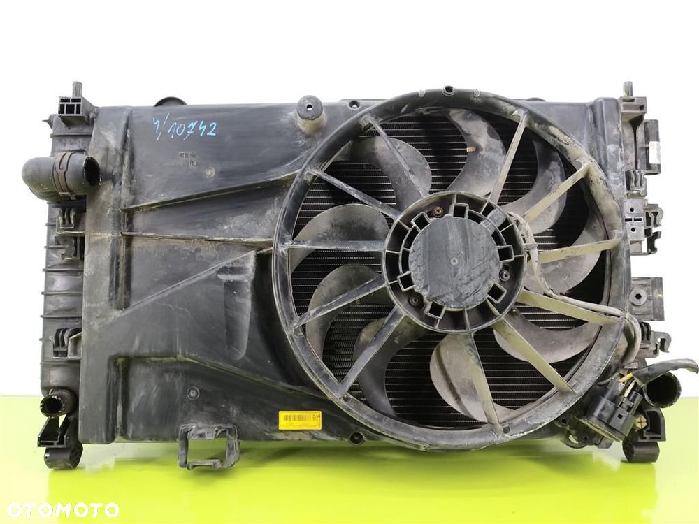 Chłodnica z wentylatorem Chevrolet Aveo III 2011-2014 1,3 DIESEL 95018152 - 4