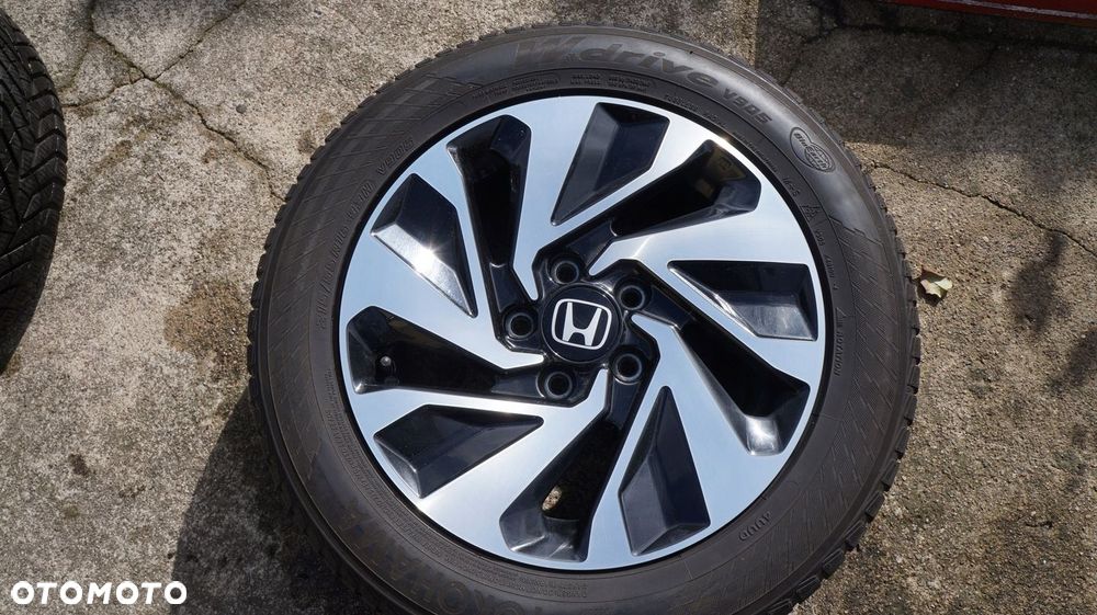 HONDA 16 cali FELGA ALUMINIOWA FELGI KOŁA OPONY 5x114,3 ET45 215/55/16 ZIMA - 4