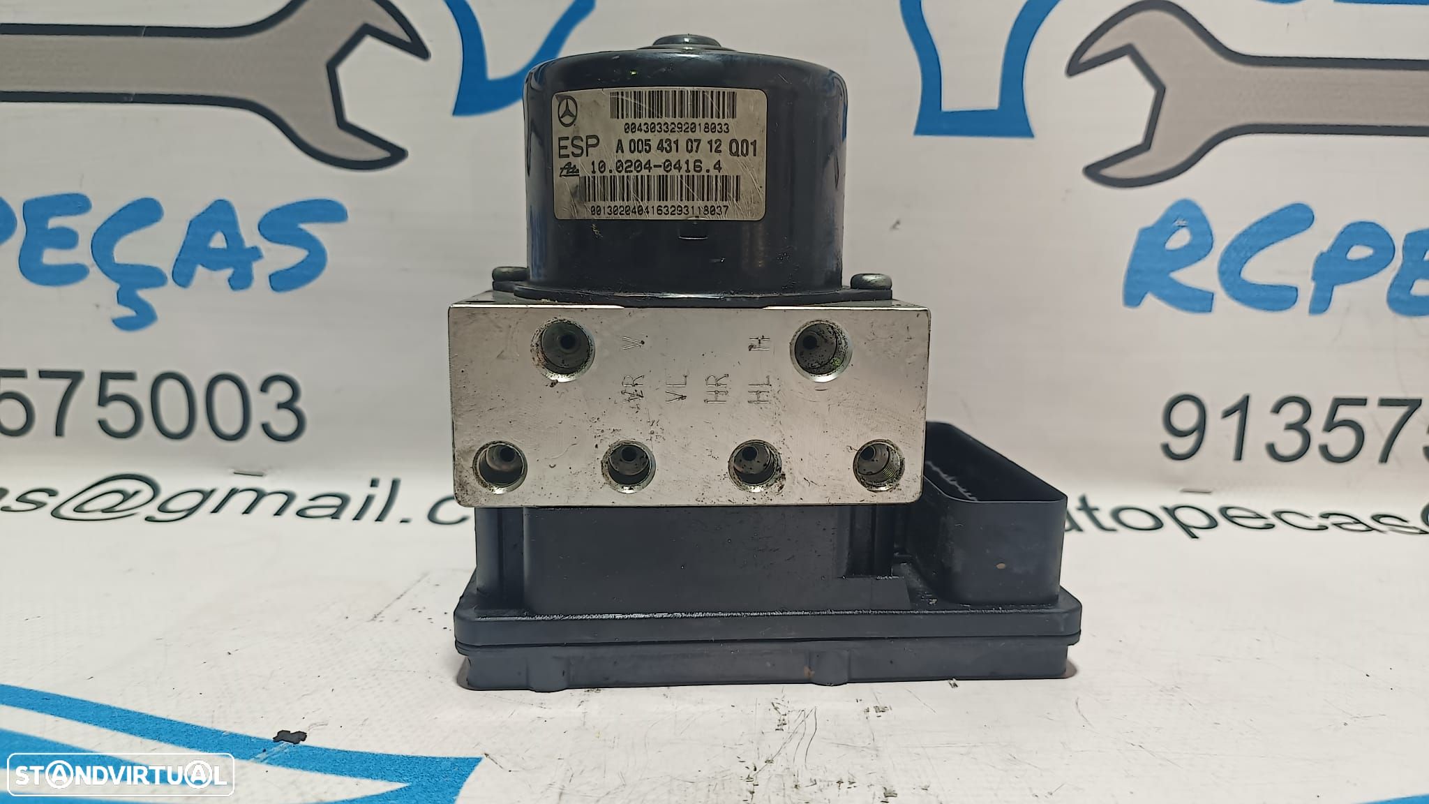 ABS MODULO BLOCO HIDRAULICO MERCEDES BENZ CLASS CLK C209 W209 A0054310712 0054310712 A2095452932 2095452932 10020404164 FD03M11 CLASS C W203 COUPE CL203 CLC CLASS E W211 E220 - 1