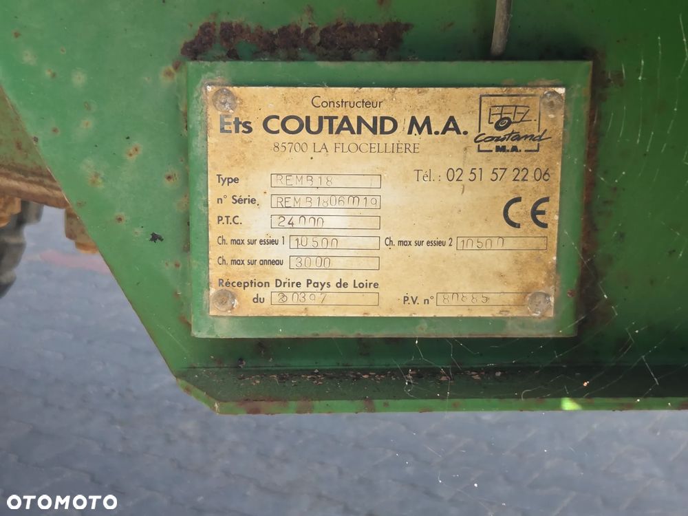Wielton cotandt  rem b 18 budowlana joskin - 10