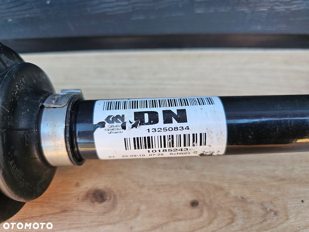 PÓŁOŚ LEWA PRZEDNIA LEWY PRZÓD OPEL ASTRA J 1.6 TURBO M32 13250834 DN - 9