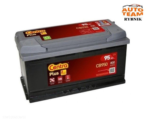 Akumulator Centra Plus 12V 95Ah CB950 Nowy Model!