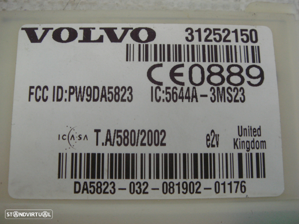 Sensor Anti-Roubo/Detector De Movimento Volvo S40 Ii (544) - 2