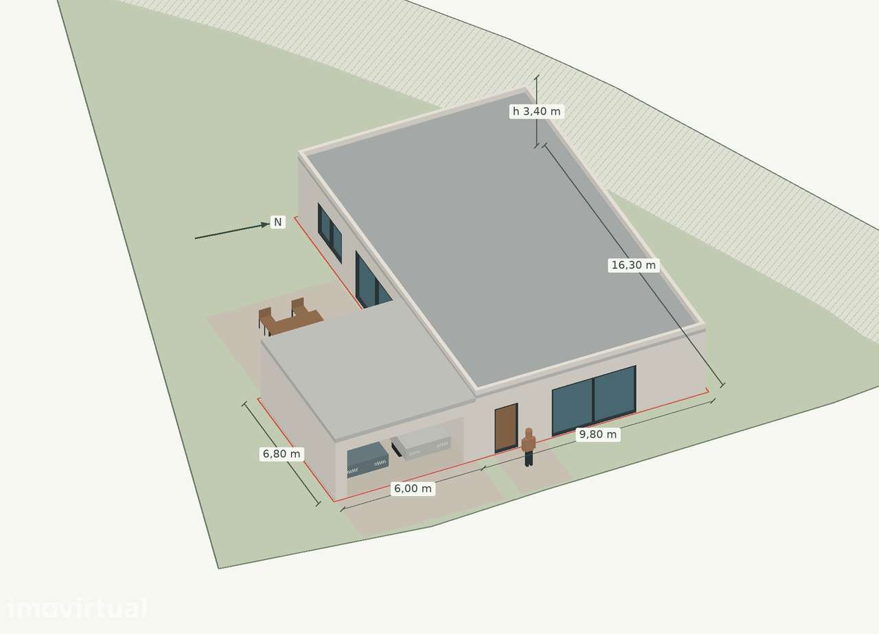 Lote urbano de 875m² em Riachos - Grande imagem: 4/9