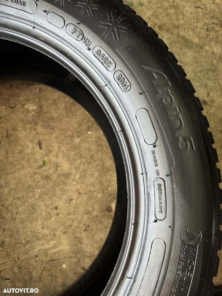 215/55 R16 Michelin Alpin 5 7.29 mm - 7