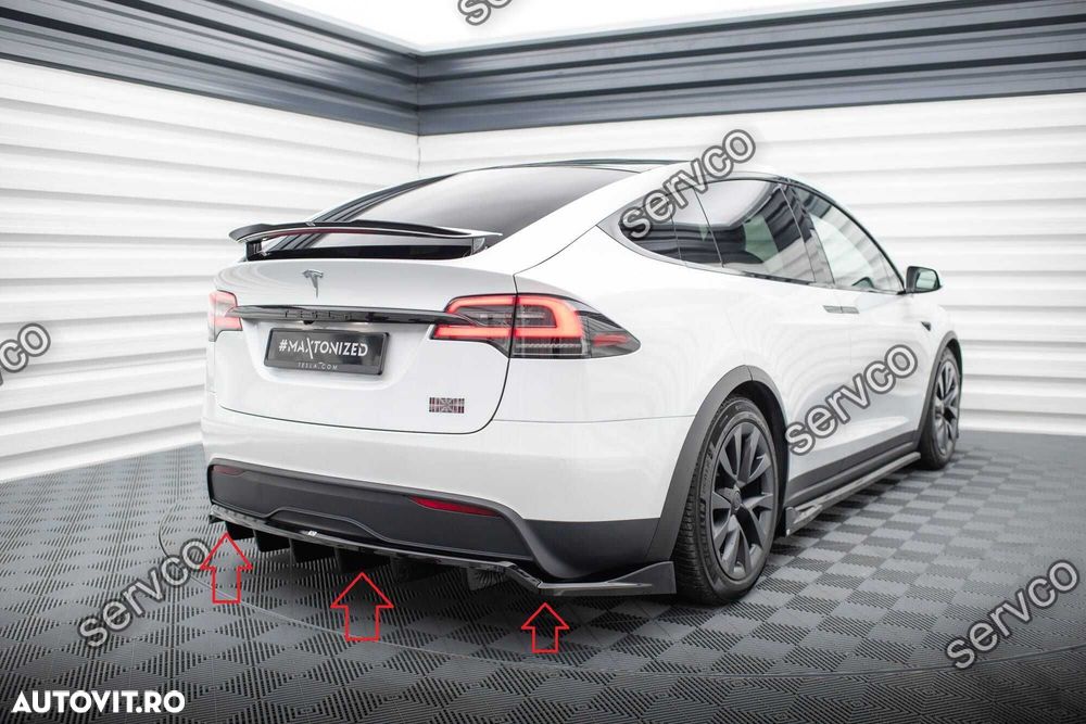 Body kit tuning Tesla Model X Mk1 Facelift 2021- v2 - Maxton Design - 11