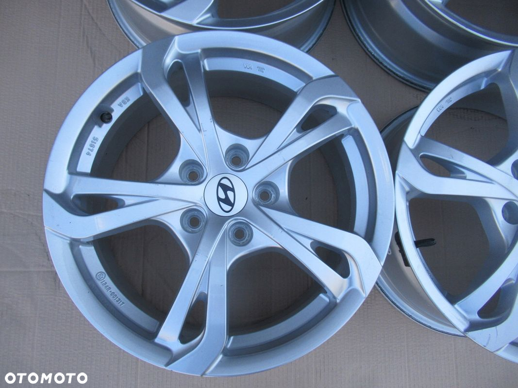 ALUFELGI 4szt r17 HYUNDAI SANTA FEE, ix35,TUCSON,KONA,KIA SORENTO,SPORTAGE - 7