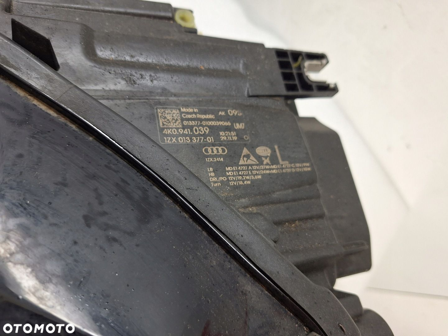 REFLEKTOR FULL LED AUDI A6 S6 C8 4K 4K0 2018-2024 0RYGINAŁ OE ASO KOMPLETNA - 3