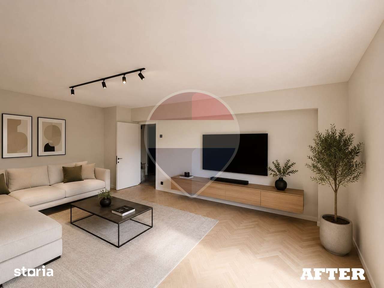 Apartament cu 3 camere de vânzare în zona Brailei — fotografia 1