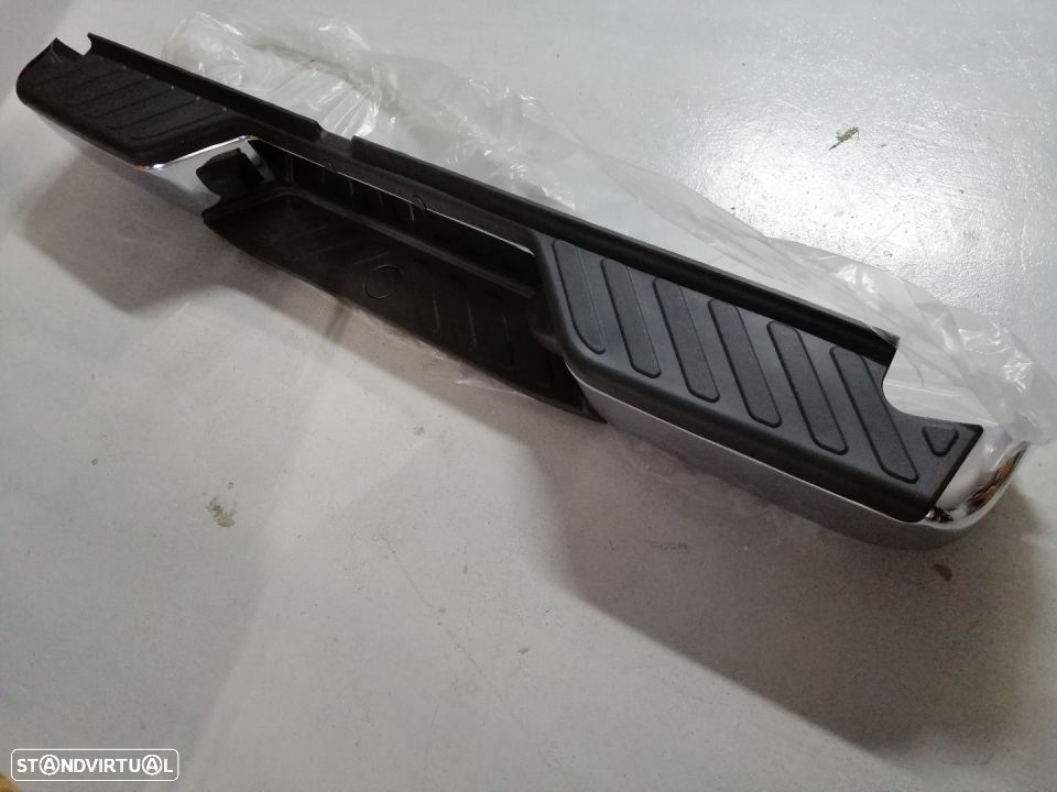 Para-choques trás cromado completo Nissan Navara D40 NOVO - 1