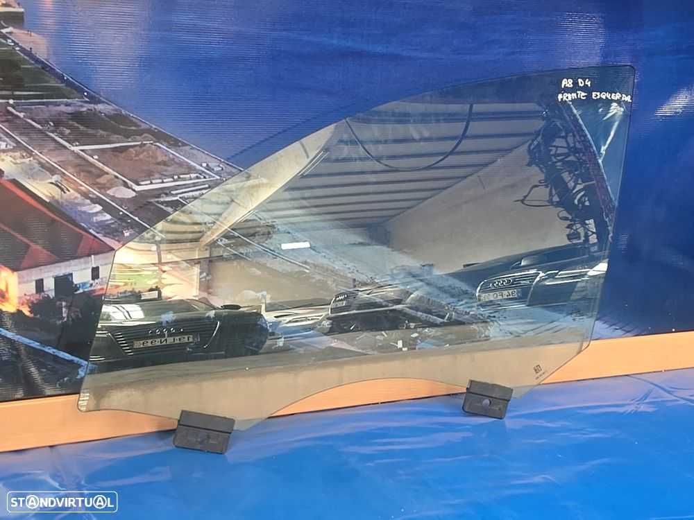 Vidro da Porta Frente Esquerda Original Audi A8 D4 4H0 2011- - 3