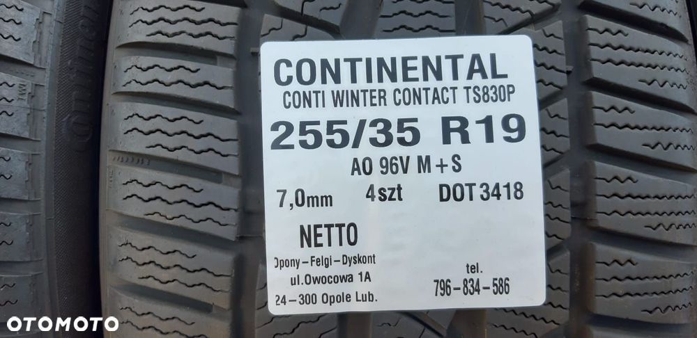 Opony Continental 255 35 R19 - 2