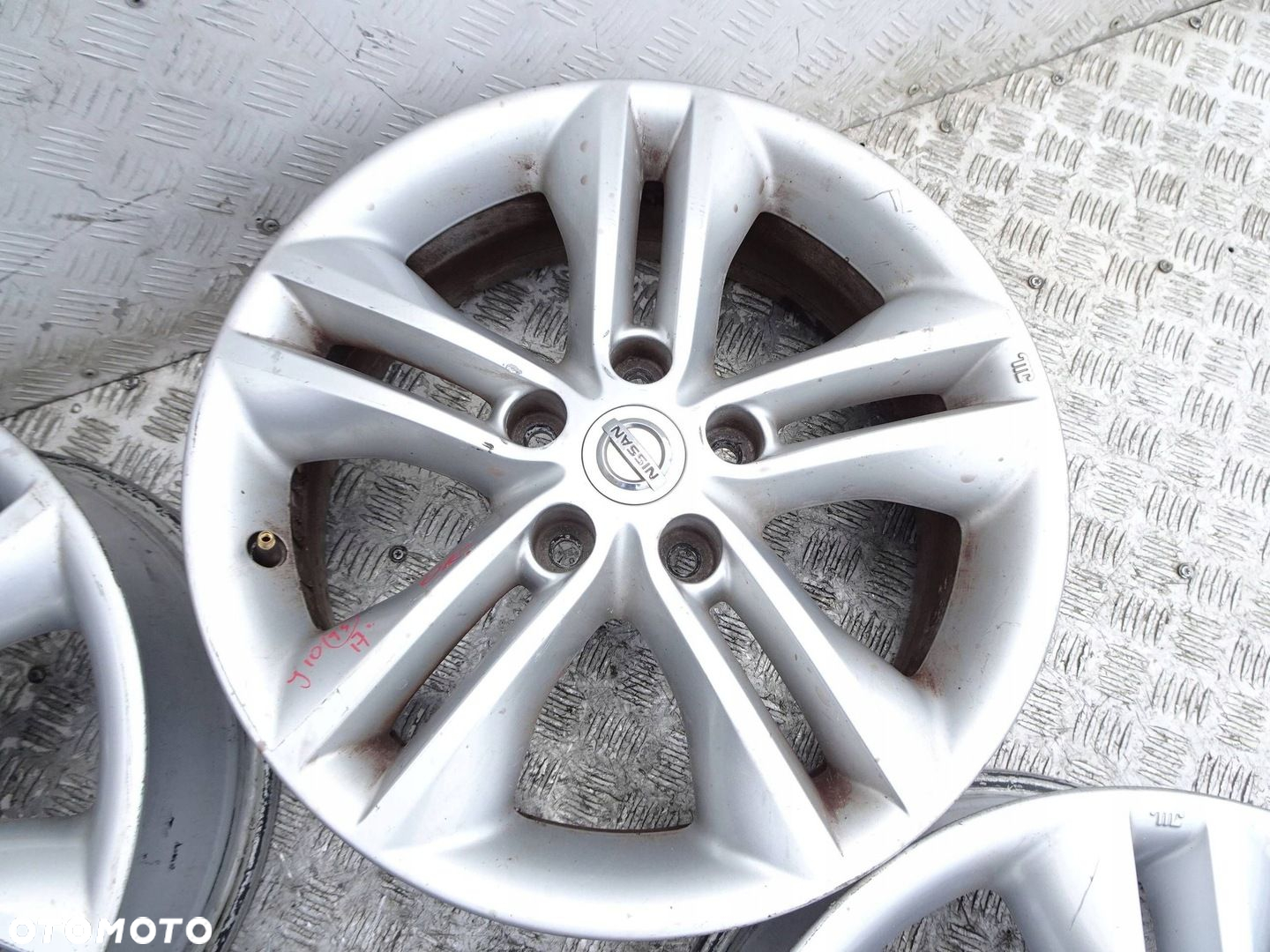 Alufelgi KPL. Nissan Qashqai J10 17" 5x114.3 ET 40 - 10
