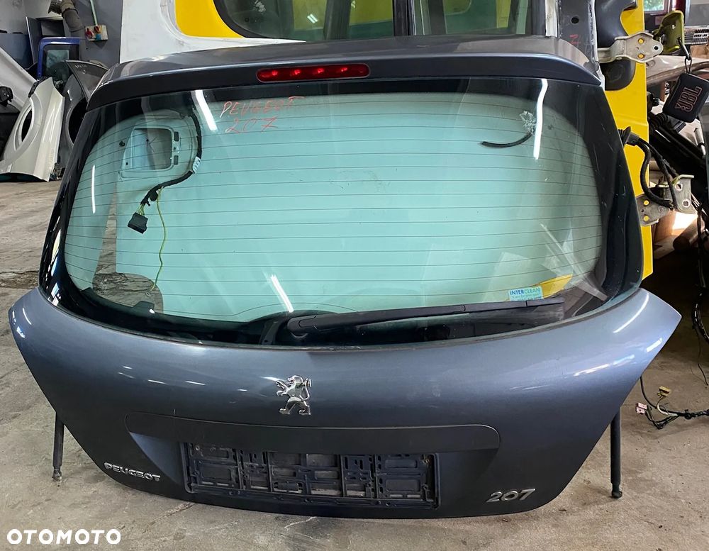 peugeot 207 klapa tył bagażnika - 1