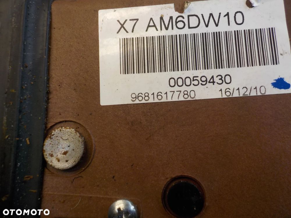 CITROEN C5 III LEWAREK WYBIERAK ZMIANY BIEGÓW  AUTOMAT 9681617780 - 3