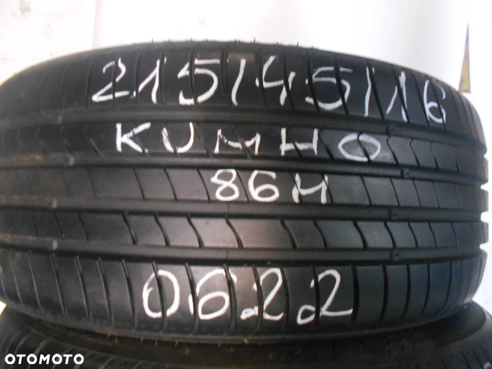 OPONY 215/45R16 KUMHO ECESTA HS 51 DOT 0622 8MM - 2