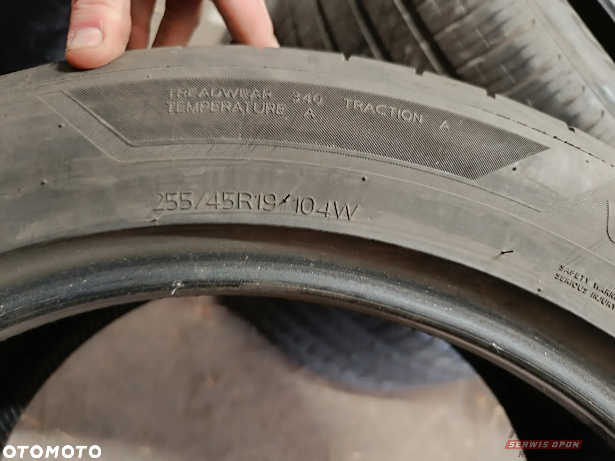 ŚLĄSK 4 X LATO 255/45R19 104W HANKOOK VENTUS S1 EVO3 KOMPLET - 8