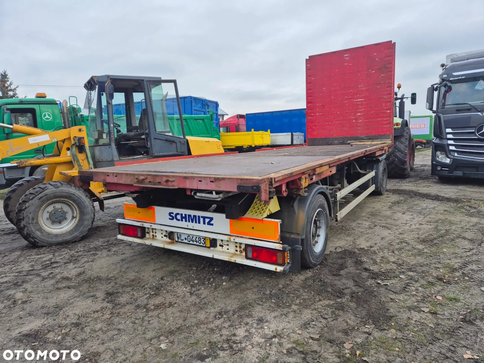 Schmitz Cargobull Przyczepa platforma Schmitz Krone - 4
