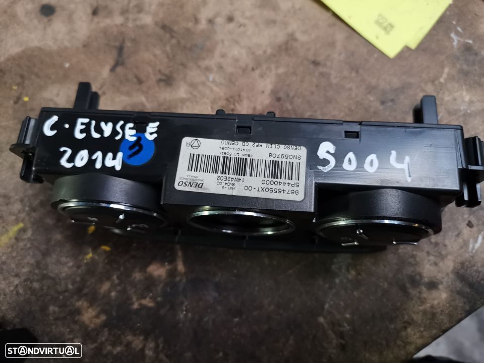 CITROEN C-ELYSEE COMANDO CHAUFAGEM CLIMATRONIC  S004 - 3