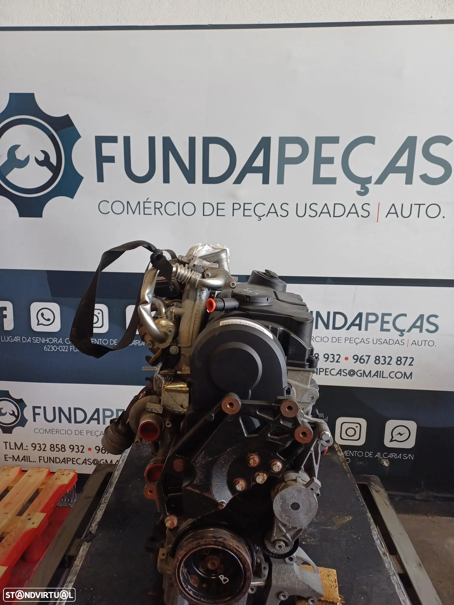 Motor Seat Alhambra 2.0 TDi 140Cv Ref: BRT - 5