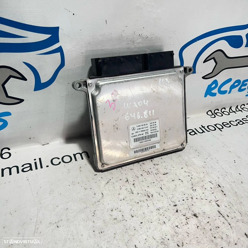 .Centralina Motor Delphi Mercedes Benz 2.2 CDi 646.811 A 646 150 36 34 / R0412C074A CRD.11 OM646 EVO - 4