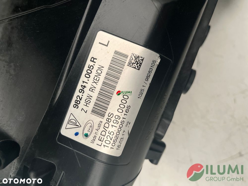 Reflektor Porsche Cayman Boxster 982 Xenon Lewy 982941005r - 6