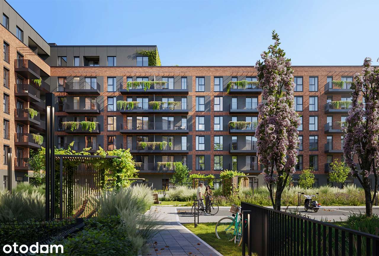 2-pokojowe mieszkanie 44m2 + balkon