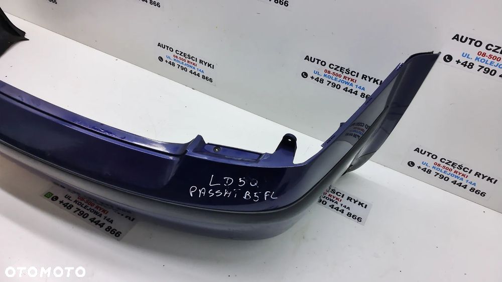 VW Passat B5 FL Sedan Zderzak Tył LD5Q  3B5807521 - 7
