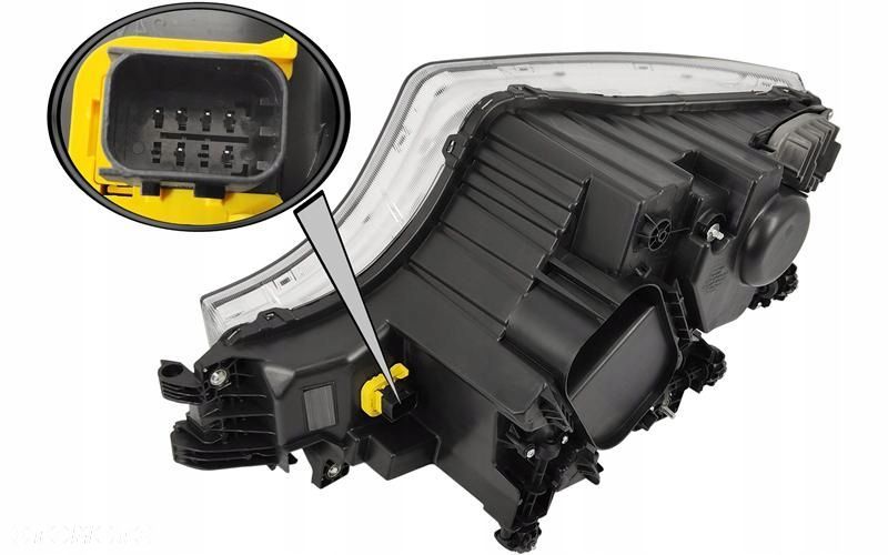 mercedes actros mp5 reflektor prawy full led - 4