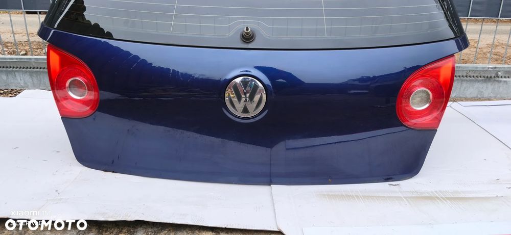 Klapa bagażnika VW Golf 5 hatchback LD5Q kompletna szybą części - 4