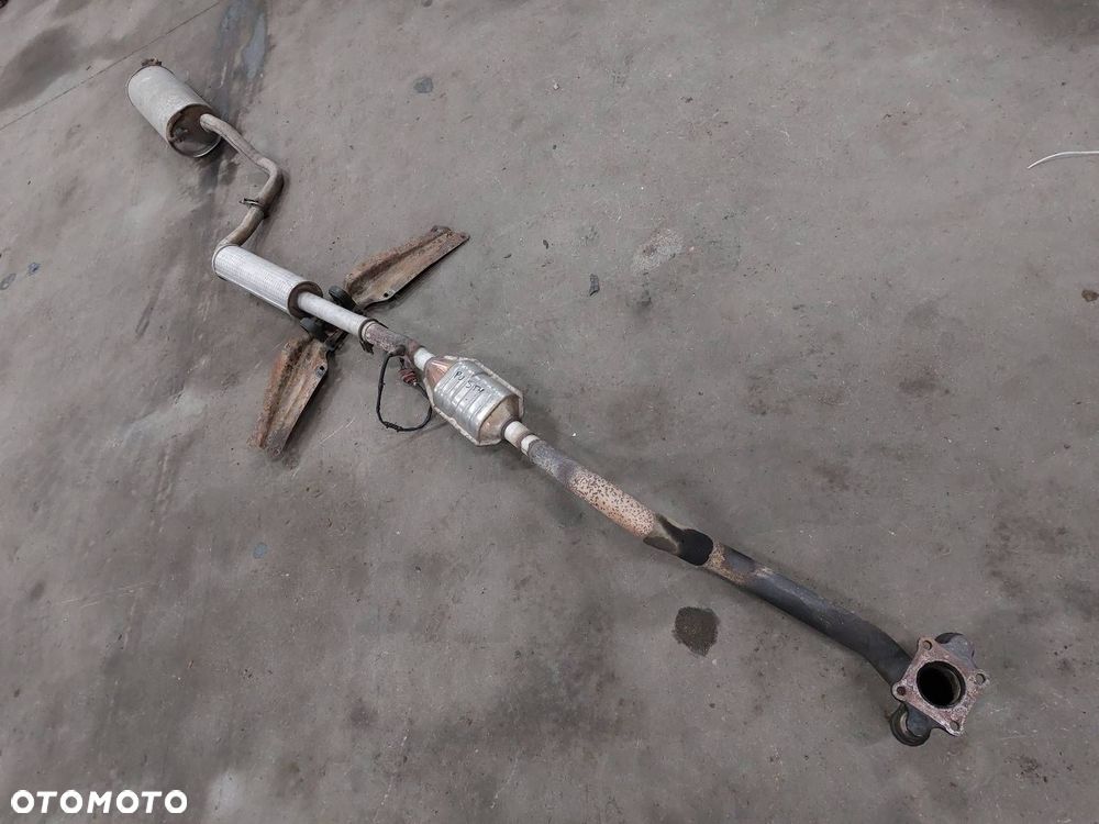 TŁUMIK WYDECH KOMPLET KATALIZATOR PUSTY SEAT LEON I TOLEDO II 1.4 16V - 4