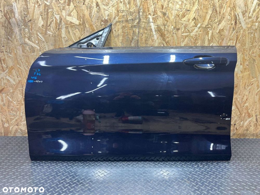 bmw 4 f36 gran coupe 2016 przód strona lewa drzwi przednie 416 carbonschwar - 16