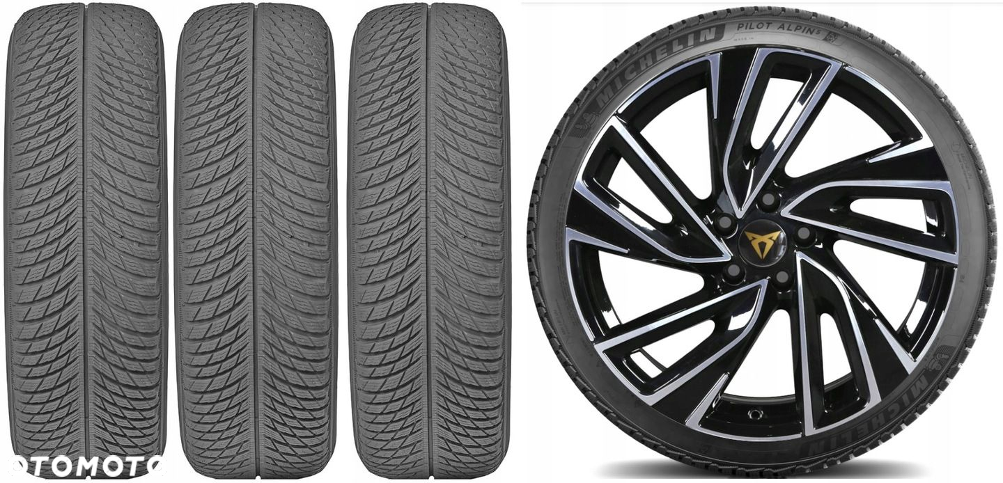 KOŁA ZIMOWE 19" 5X112 CUPRA LEON MICHELIN 235/35/19 ZIMA NOWE - 2