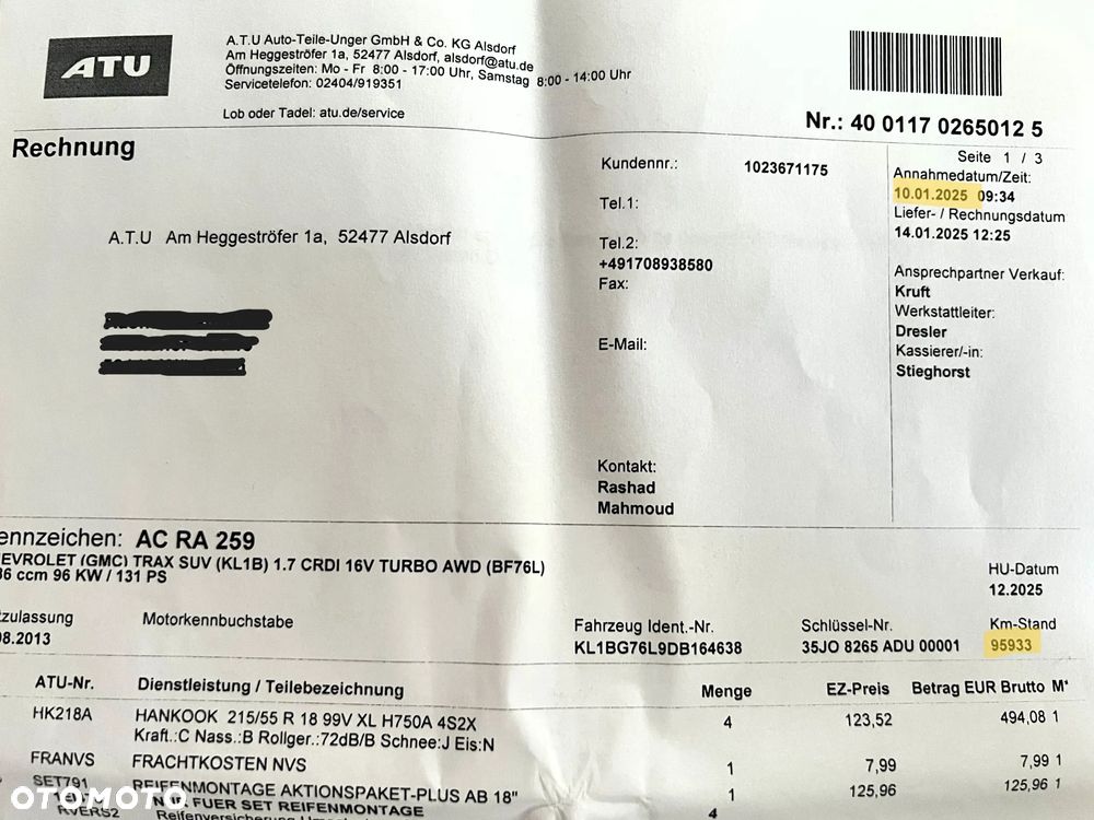 Chevrolet Trax 1.7 D LT AWD - 31