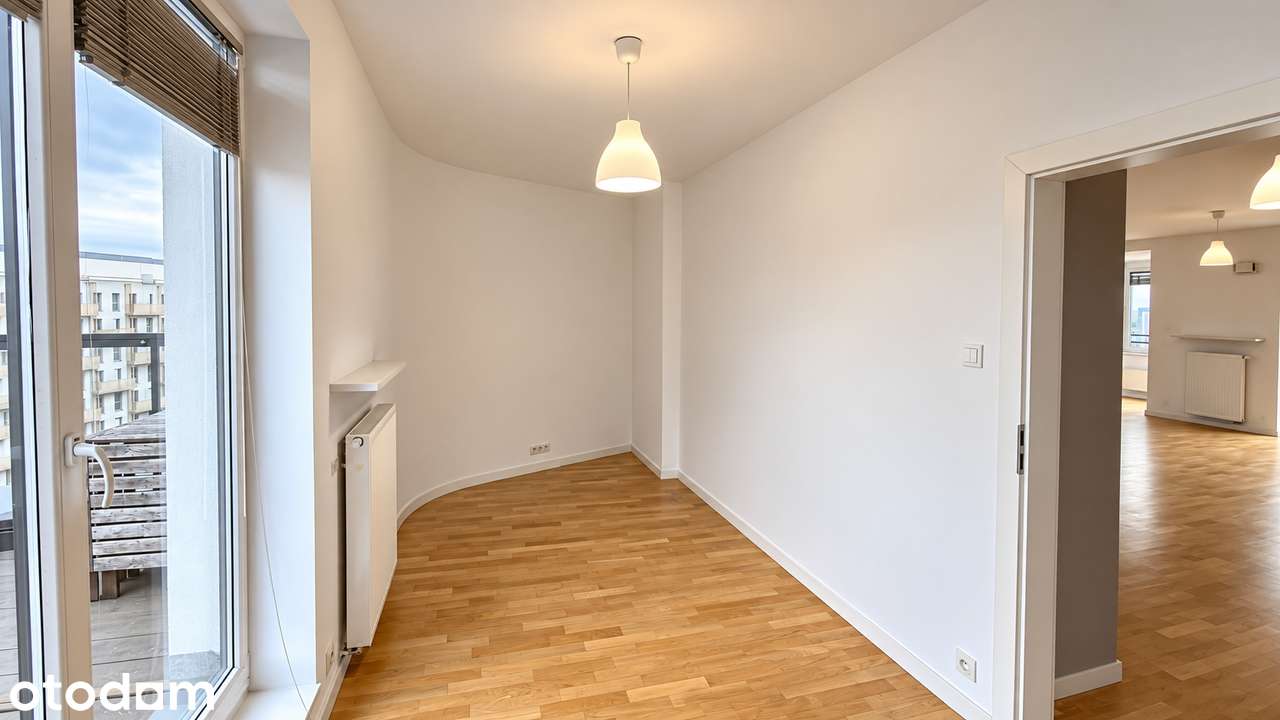 90 m² z panoramicznym widokiem | Metro Wilanowska | 2 balkony