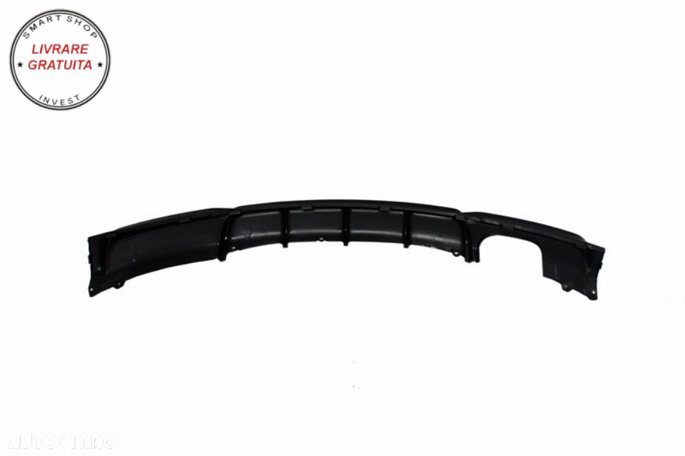 Difuzor Bara cu Toba Ornament Evacuare Fibra Carbon Mat BMW Seria 3 F30 F31 (2011-- livrare gratuita - 5