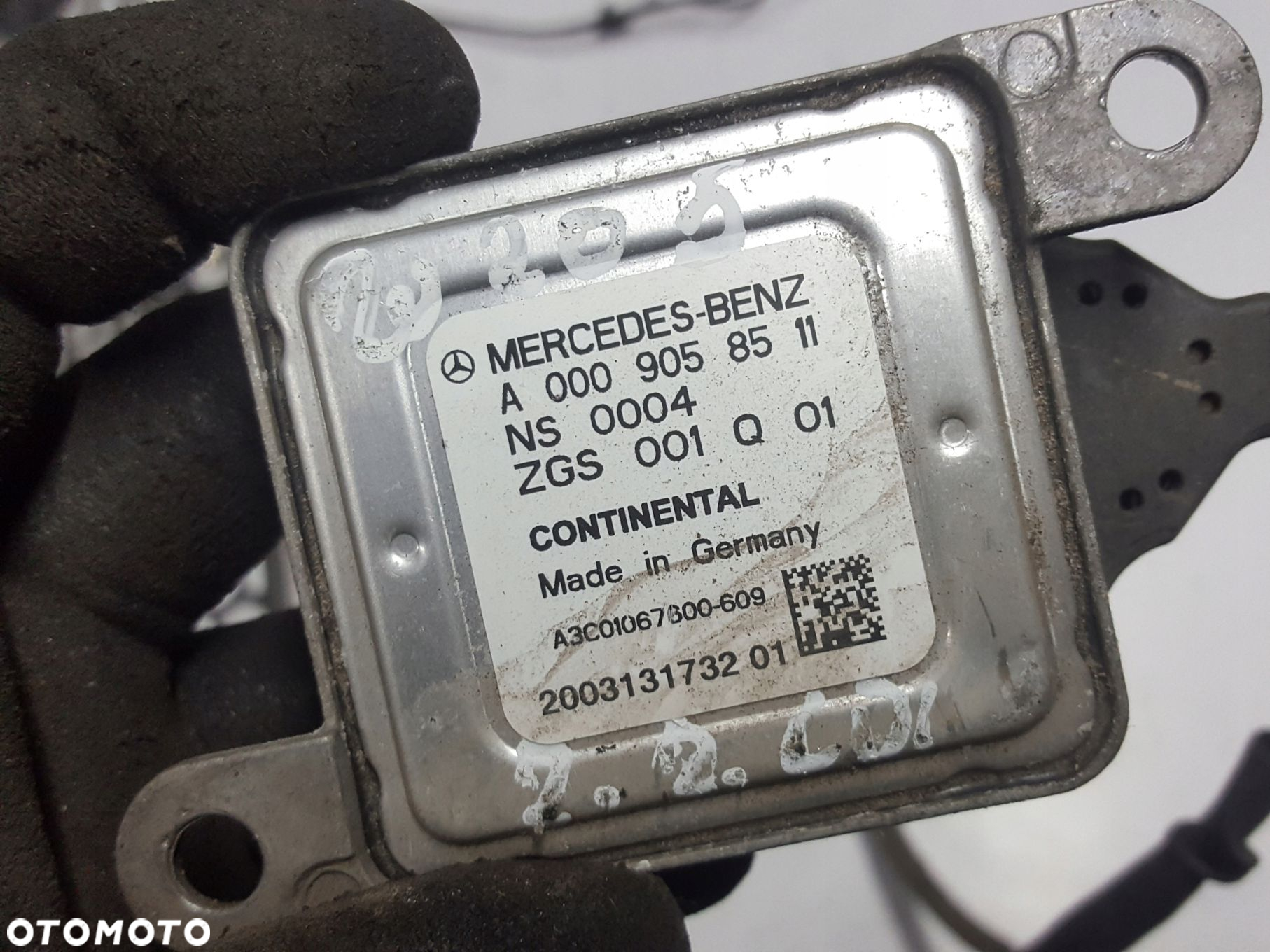 MERCEDES C KLASA W205 14r- 2.2 CDI MODUŁ NOX SONDA LAMBDA A0009058511 - 2