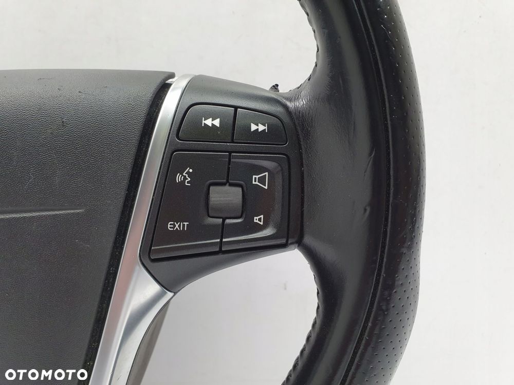 Volvo XC60 S60 II V60 R DESIGN R-Desing KIEROWNICA SKÓRZANA skóra PODUSZKA - 4