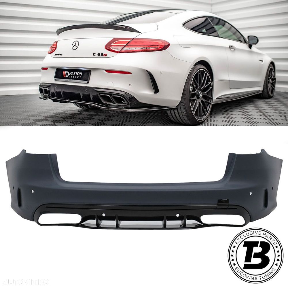Bara Spate compatibila cu Mercedes C Class S205 AMG 63 Design - 1