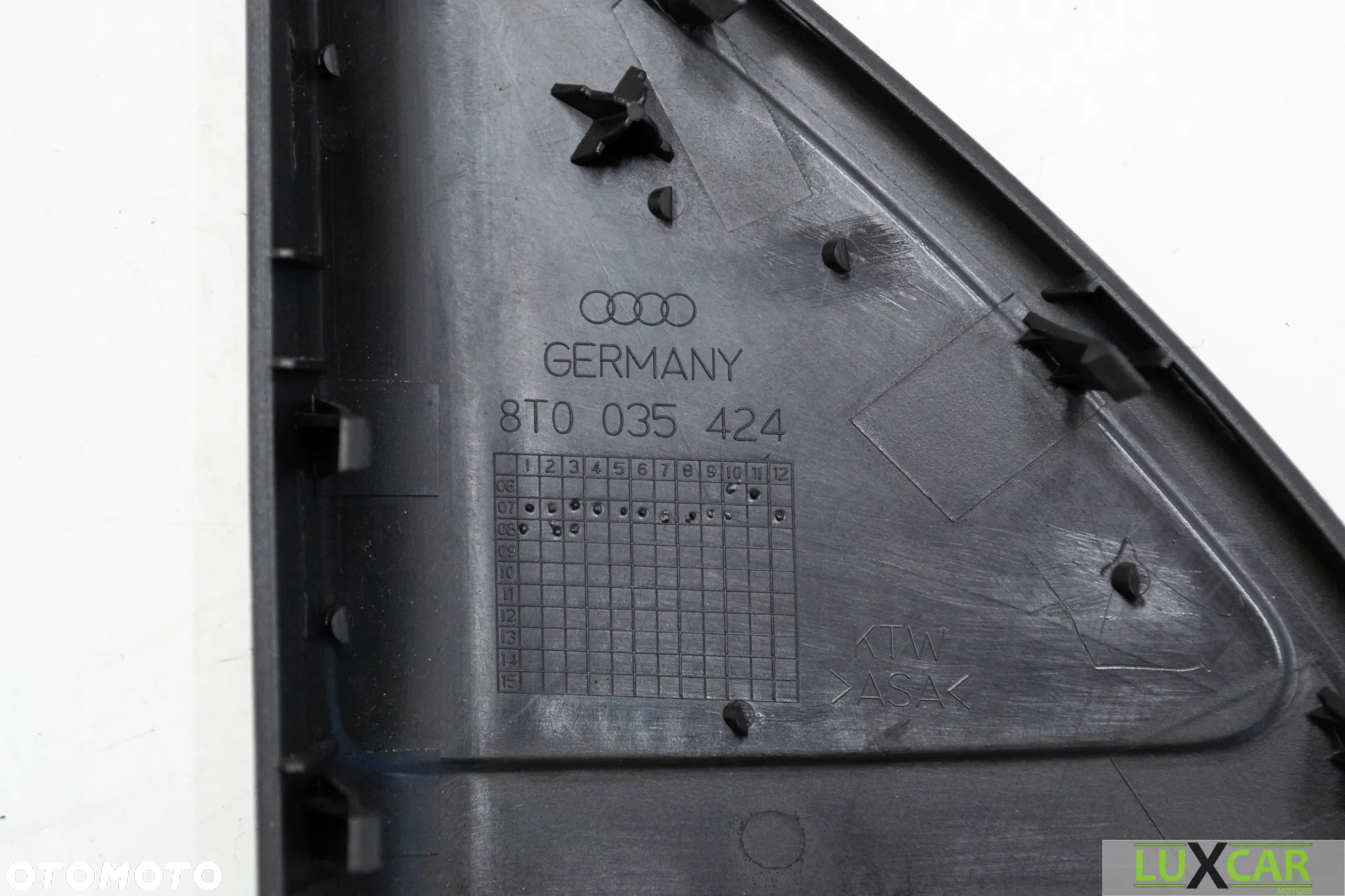 AUDI A5 8T OSŁONA GŁOŚNIK PRAWY LEWY PRZÓD TWEETER 8T0035424 8T0035423 - 2