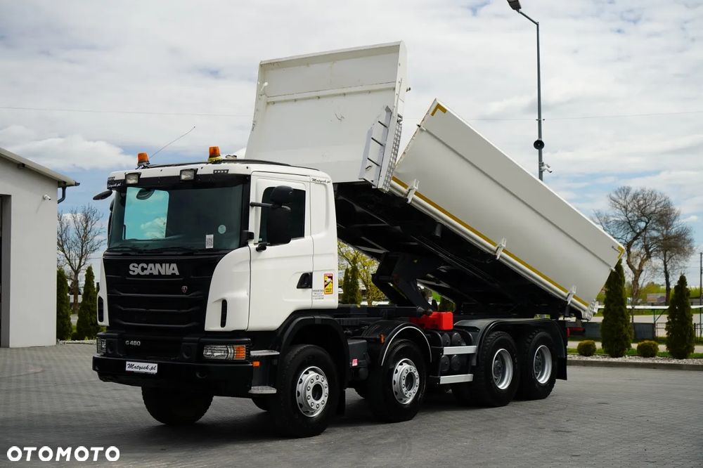 Scania G 480 / 8x4 / WYWROTKA / HYDROBURTA / BORDMATIC / MANUAL - 3