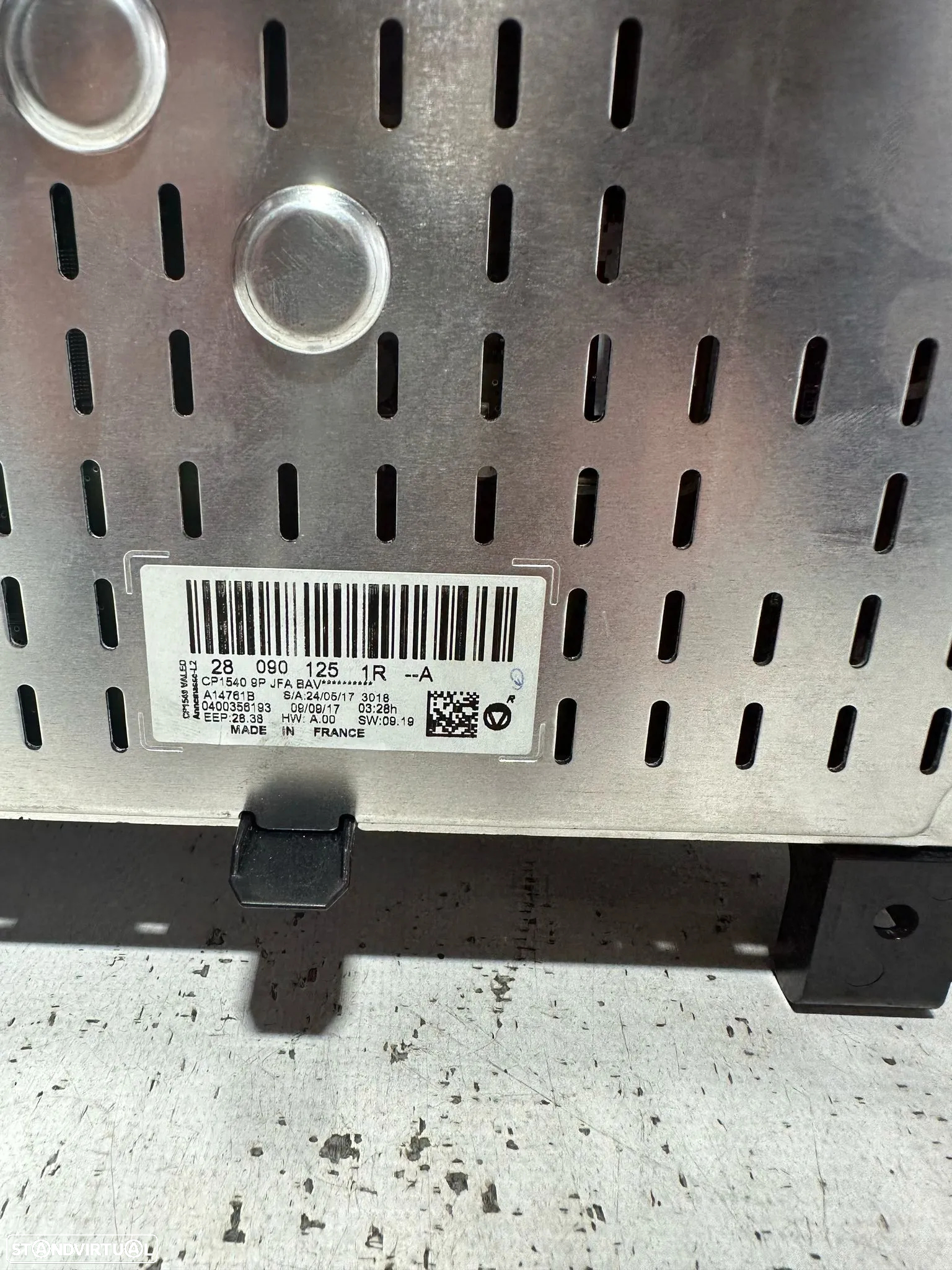 .Display Ecrã Multimedia GPS Original Renault Grand Scenic MK4 280901251R - 8