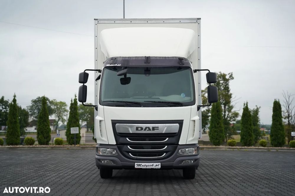 DAF LF 210 / 4x2 / CONTAINER - 7 M / LIFT HIDRAULIC DHOLLANDIA - 1.500 KG / EURO 6 - 9