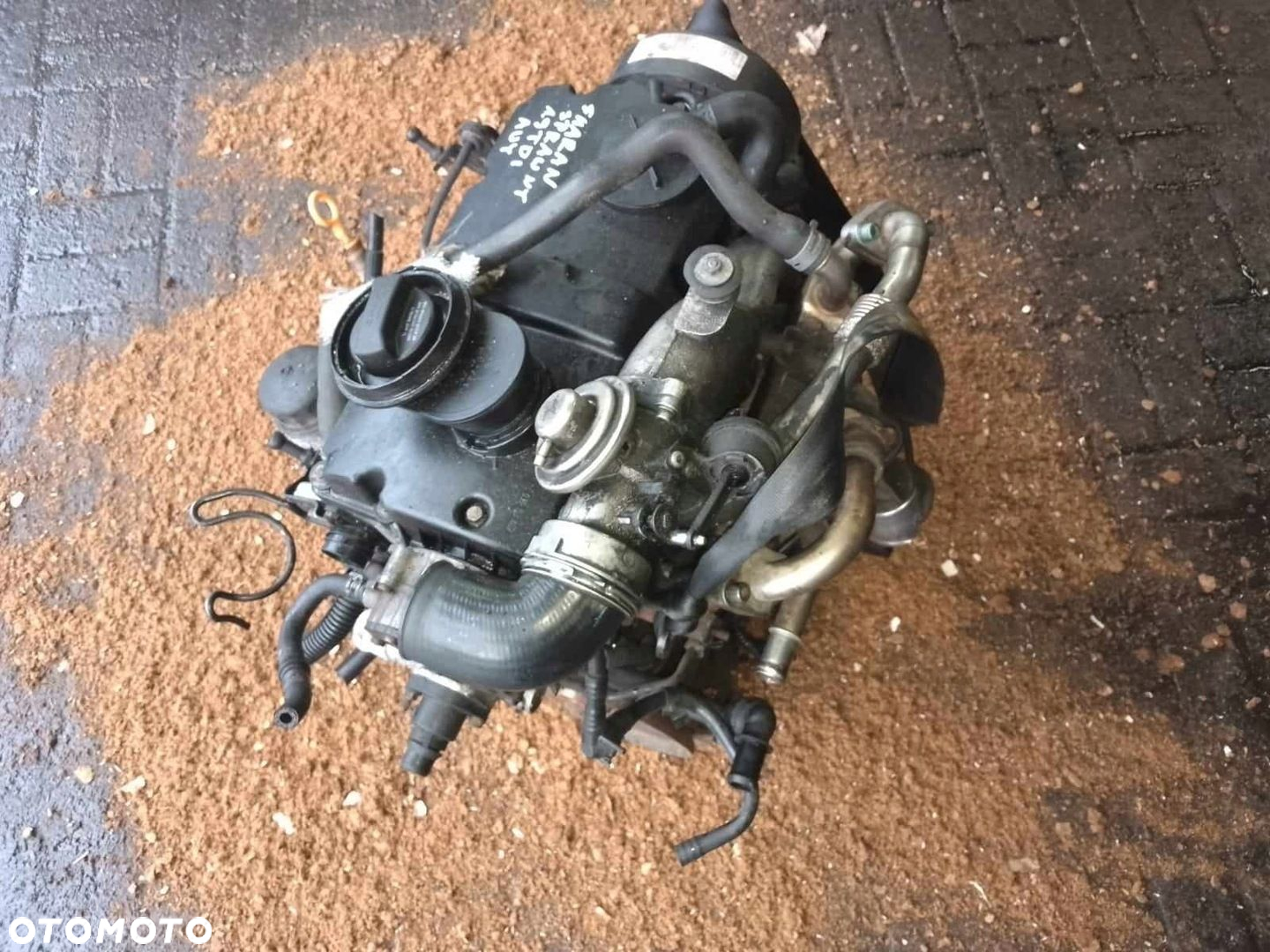 SILNIK SŁUPEK VW SHARAN I 1.9 TDI AUY - 4
