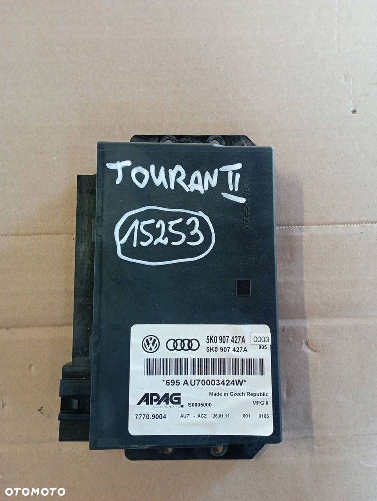 VW TOURAN II 2 MODUŁ STEROWNIK ZAMKA CENTRALNEGO 5K0907427A - 1